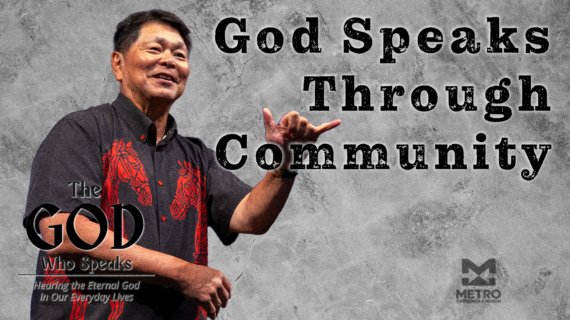 God Speaks Through Community